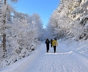 Winter hike